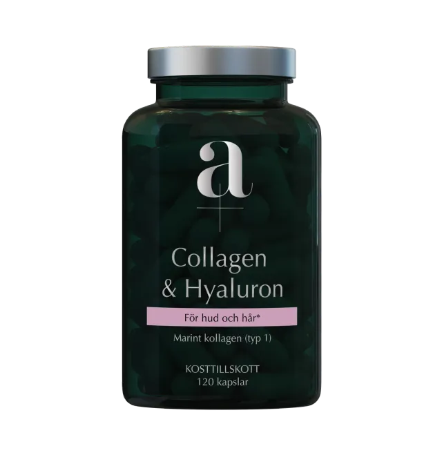 A+ Collagen & Hyaluron kapsler 120 stk fiskekollagen