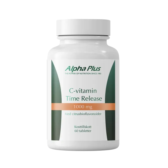 A+ C-vitamin Time Release 1000 mg 60 stk