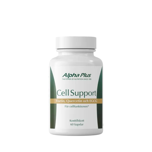 A+ Cell Support kapsler 60 stk grønn te fisetin